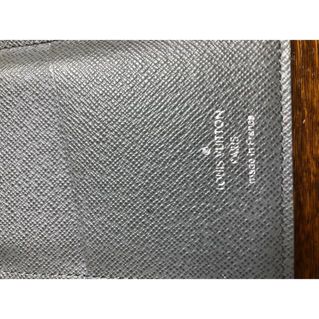 ルイヴィトン LOUIS VUITTON タイガ 長財布 グラシエ グレー