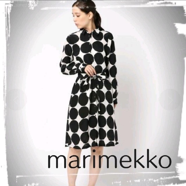 marimekko コットン  シャツワンピース “PIENETワンピース