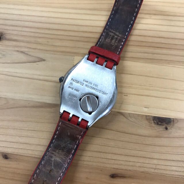 swatch(スウォッチ)の:::swatch:::スウォッチレザーレディース レディースのファッション小物(腕時計)の商品写真