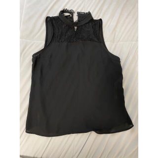 ザラ(ZARA)のZARA レース　ノースリーブ (カットソー(半袖/袖なし))