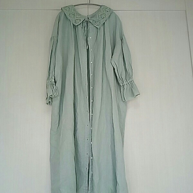 nest Robe ／ネストローブ　レースカラー2wayスモックワンピース