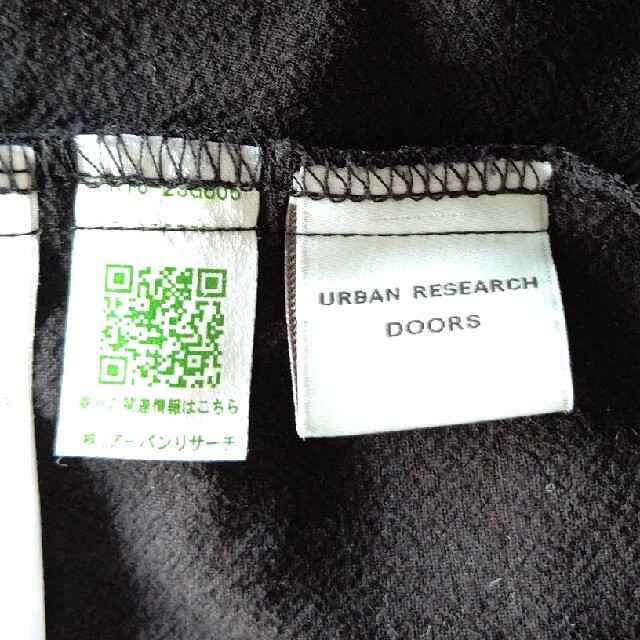 URBAN RESEARCH DOORS(アーバンリサーチドアーズ)のURBAN RESEARCH DOORSボリュームスリーブチュニック ブラッ レディースのトップス(シャツ/ブラウス(長袖/七分))の商品写真