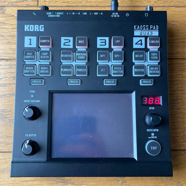 Korg kaoss pad quad + Exform オーディオケーブル2本 楽器のDJ機器(DJエフェクター)の商品写真