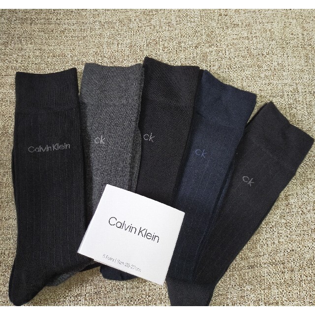 Calvin Klein(カルバンクライン)のさかな様用でお願い致します。カルバンクライン　メンズソックス５足セット メンズのレッグウェア(ソックス)の商品写真