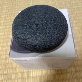 グーグル(Google)のGoogle Home mini チャコール　GA00216-JP(スピーカー)