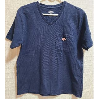 ダントン(DANTON)のDanton(ダントン)　レディースTシャツ　ネイビー　フリーサイズ(Tシャツ(半袖/袖なし))