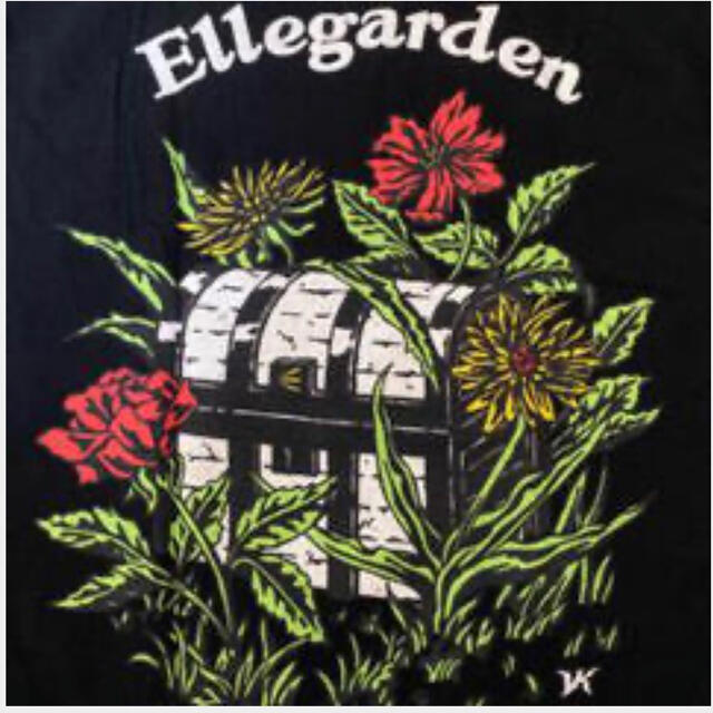 ELLEGARDENエルレガーデン宝箱Ｔシャツ　L おまけ　キーホルダー39tCrygirlsdon