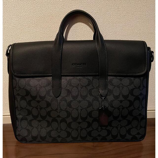 新品 COACH コーチ ビジネスバック