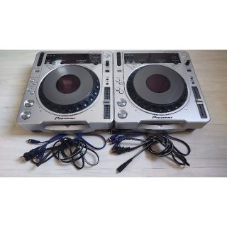 パイオニア(Pioneer)のPioneer CDJ-800Mk2 2台セット【中古/箱・説明書無し】(CDJ)