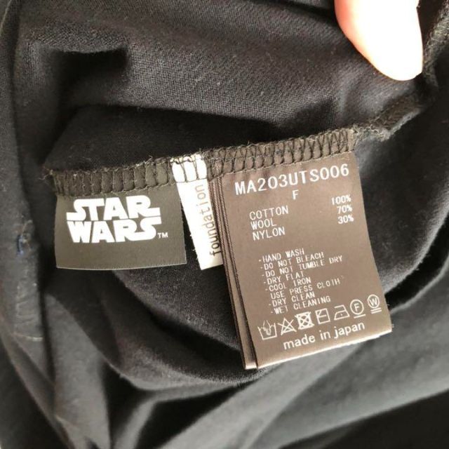 MUVEIL WORK(ミュベールワーク)のMUVEILミュベール×スターウォーズ　コラボTシャツ　STARWARS メンズのトップス(Tシャツ/カットソー(半袖/袖なし))の商品写真