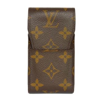 ルイヴィトン(LOUIS VUITTON)のルイ・ヴィトン エテュイ・シガレット タバコケース モノグラム M63024(タバコグッズ)