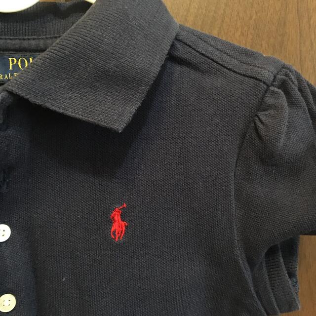 Ralph Lauren(ラルフローレン)のRalph Laurenポロシャツフリル付き キッズ/ベビー/マタニティのキッズ服女の子用(90cm~)(Tシャツ/カットソー)の商品写真