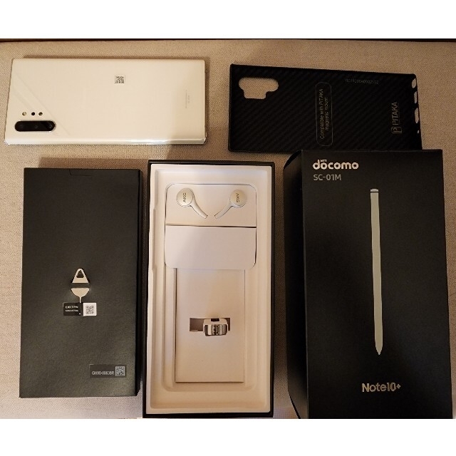 元の価格】Galaxy - Docomo Galaxy Note 10+ 白 SC-01Mの通販 by ...