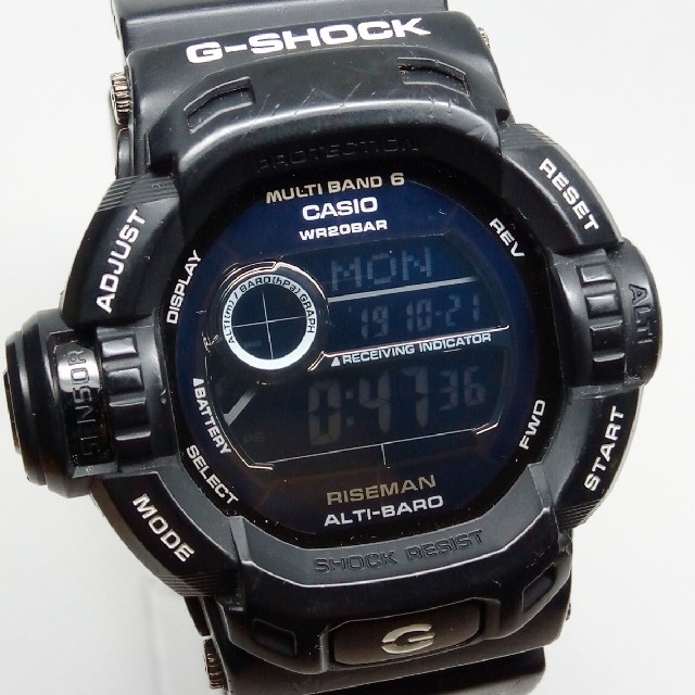 RISEMAN 電波ソーラー！ GW-9200BWJ-1JF G-SHOCK