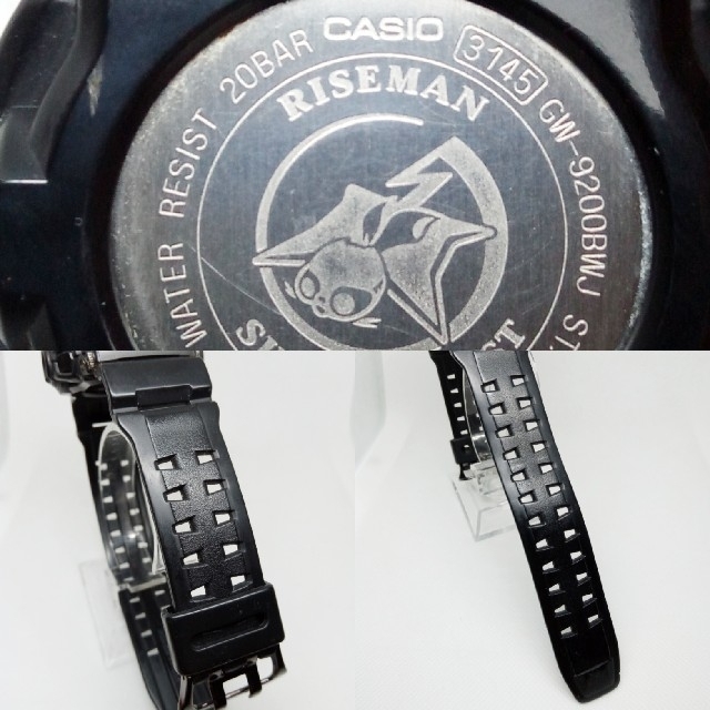 G-SHOCK(ジーショック)のRISEMAN 電波ソーラー！ GW-9200BWJ-1JF G-SHOCK メンズの時計(腕時計(デジタル))の商品写真