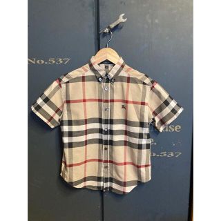 バーバリー(BURBERRY)のバーバリー 半袖シャツ　130(ブラウス)