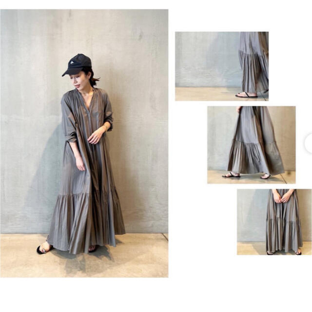 Plage Lawn ボリューム Flare ワンピース www.expressinter.com