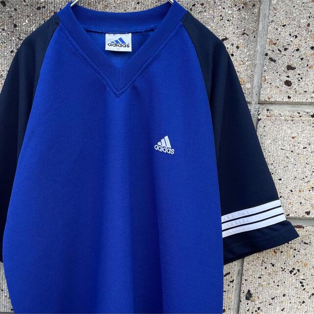 adidas アディダス 90s~00s フットボール風 ゲームジャージ