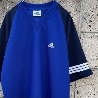 アディダス(adidas)のadidas アディダス 90s~00s フットボール風 ゲームジャージ(Tシャツ/カットソー(半袖/袖なし))