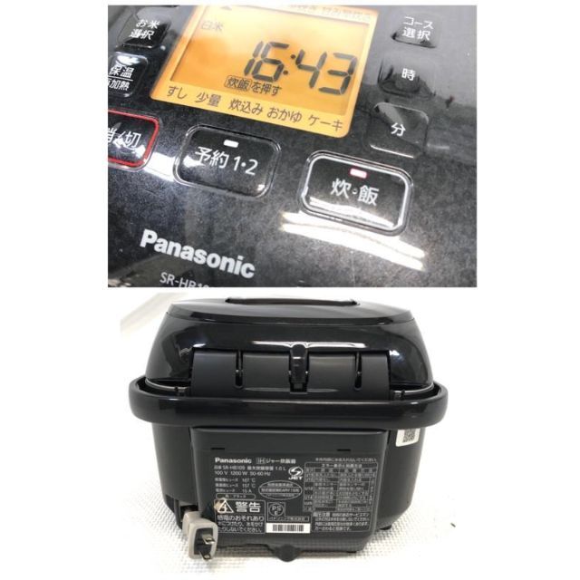 Panasonic パナソニック 炊飯器 5.5合 IH式 SR-HB109-K 安価 ワタナベ 7200円