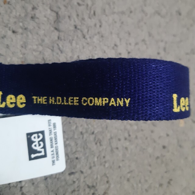 Lee(リー)のLee GIベルト　リングベルト　ネイビー　① メンズのファッション小物(ベルト)の商品写真