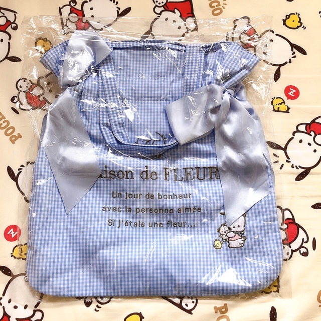 Maison de FLEUR♡ポチャッコ ダブルリボントート