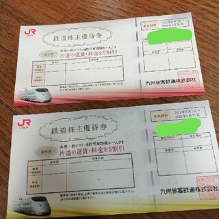 JR九州株主優待券　2枚(その他)