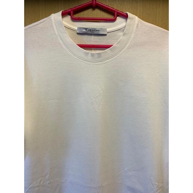 Tシャツ/カットソー(半袖/袖なし)正規 Givenchy ジバンシィ メッセージ ラバーパッチ Tシャツ