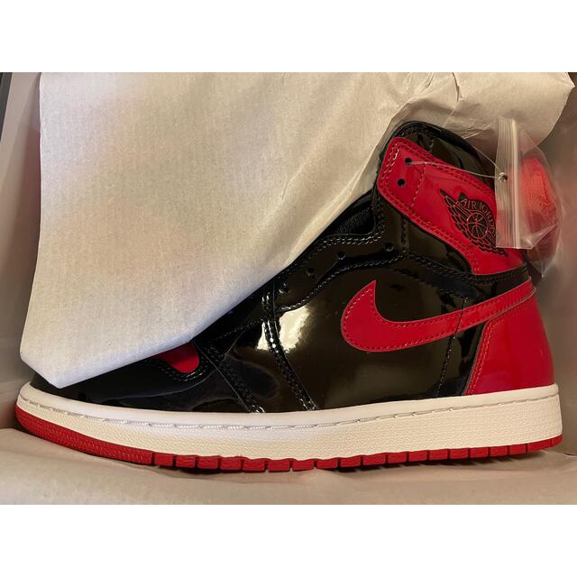 スニーカーAir Jordan 1 High OG "Patent Bred" 27.5