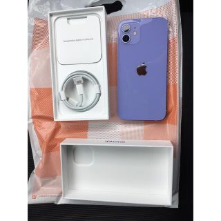 新品・未使用　iPhone 12 パープル 64 GB au(スマートフォン本体)