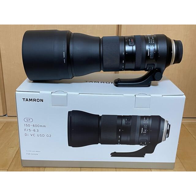 【美品】ニコン用TAMRON SP 150-600mm  G2(A022)BLACKレンズマウントタイプ