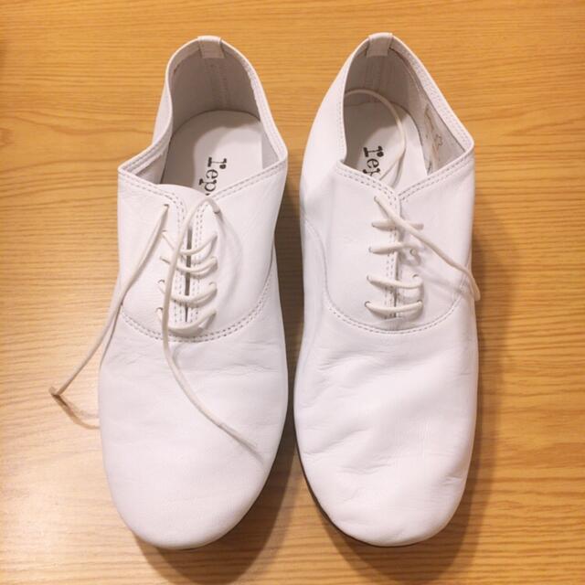 repetto(レペット)の《新品未使用》repetto(レペット)V377C Ziziジジ ホワイト 37 レディースの靴/シューズ(ローファー/革靴)の商品写真