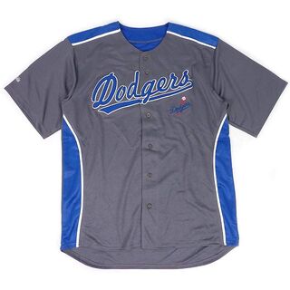 スティッチーズ(Stitchs)のStitches MLB ドジャース ベースボールシャツ チャコール XL(シャツ)