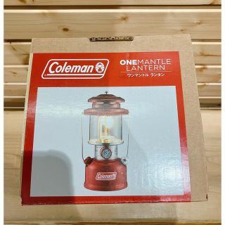 Coleman   新品未使用コールマン ワンマントルランタン レッド