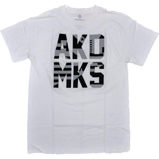 アカデミクス(AKADEMIKS)のアカデミクス デジタルパターン 半袖 Tシャツ ホワイト M(Tシャツ/カットソー(半袖/袖なし))