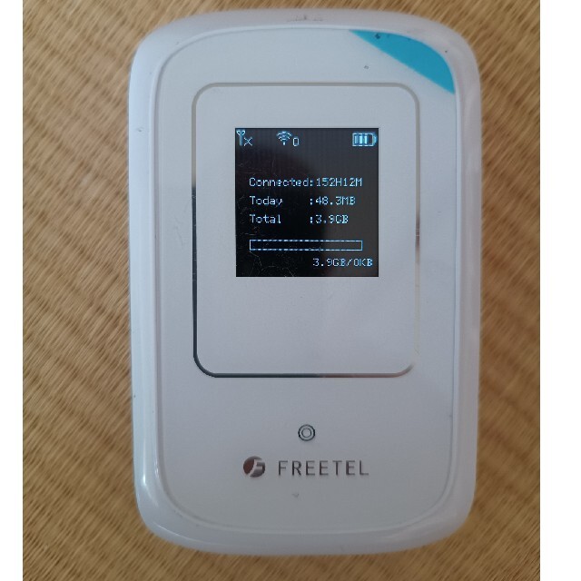 FREETEL(フリーテル)のフリーテル FTJ162A Wi-Fiルーター スマホ/家電/カメラのスマートフォン/携帯電話(その他)の商品写真