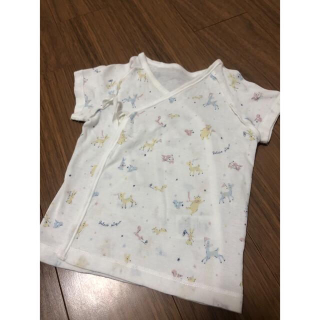 gelato pique(ジェラートピケ)のジェラピケ　新生児単肌着セット キッズ/ベビー/マタニティのベビー服(~85cm)(肌着/下着)の商品写真