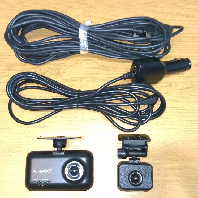 KENWOOD(ケンウッド)のKENWOOD　ドラレコ　前後2カメラ　DRV-MR740 自動車/バイクの自動車(車内アクセサリ)の商品写真