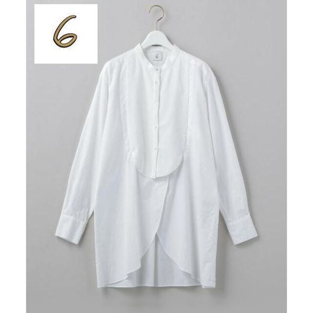 ＜6(ROKU)＞DRESS SHIRT/シャツ ブラウス