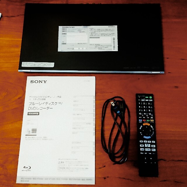 SONY(ソニー)の【emika様専用】ブルーレイレコーダー SONY BDZ-EW500 スマホ/家電/カメラのテレビ/映像機器(ブルーレイレコーダー)の商品写真