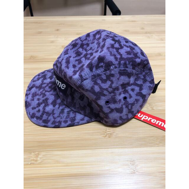 supreme Liberty Leopard Cord Camp Cap