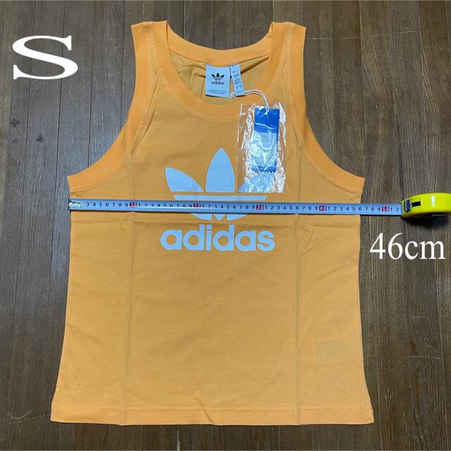 adidas(アディダス)のadidas人気デカロゴ タンクトップ　(S) メンズのトップス(タンクトップ)の商品写真