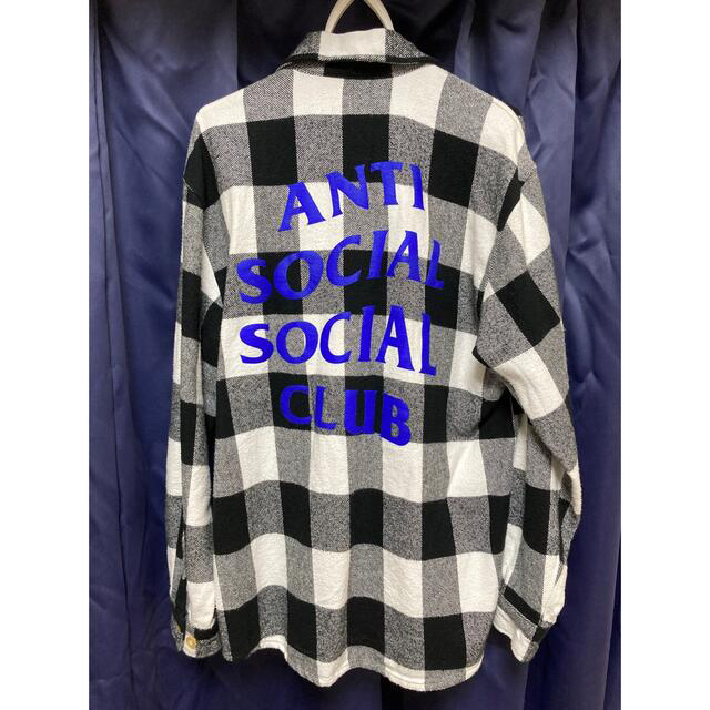 シャツANTI SOCIAL SOCIAL CLUB チェックネルシャツ