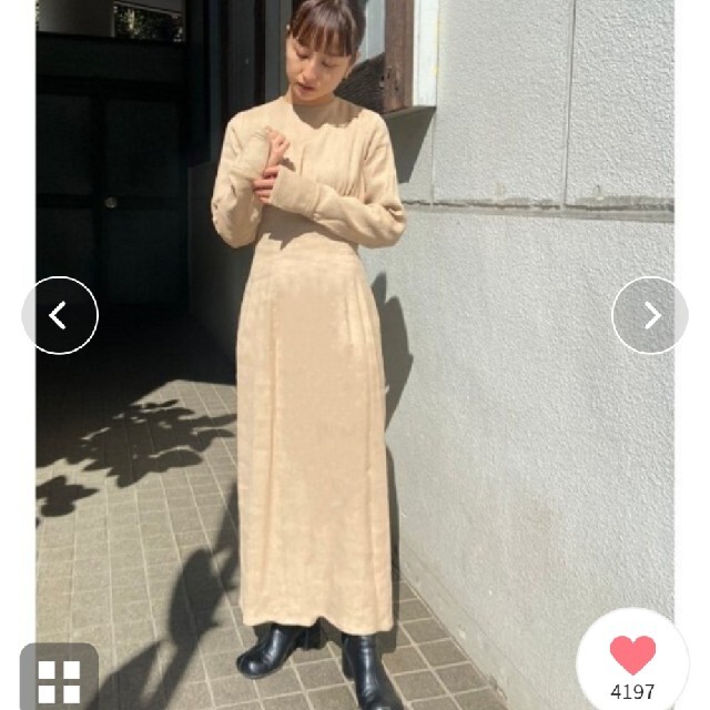 TODAYFUL - バックオープンリネンドレスの通販 by にこまる's TODAYFUL - バックオープンリネンドレスの通販 by にこまる's