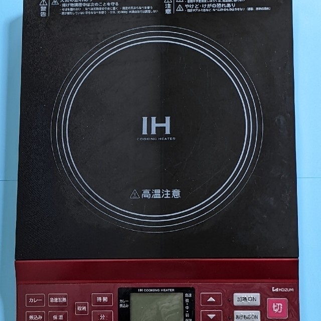 コイズミ　KOIZUMI 　IHクッキングヒーター  1400WKIH-1400 スマホ/家電/カメラの調理家電(IHレンジ)の商品写真