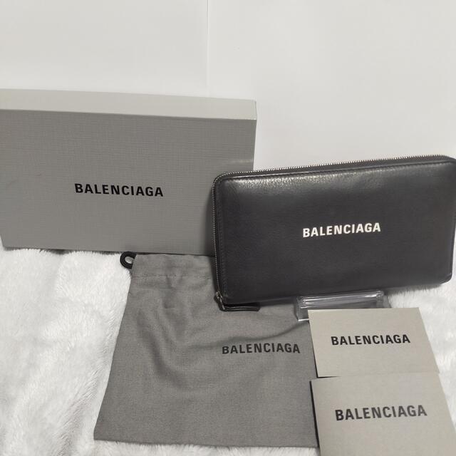 BALENCIAGA バレンシアガ ラウンドファスナー  長財布   エブリデイ