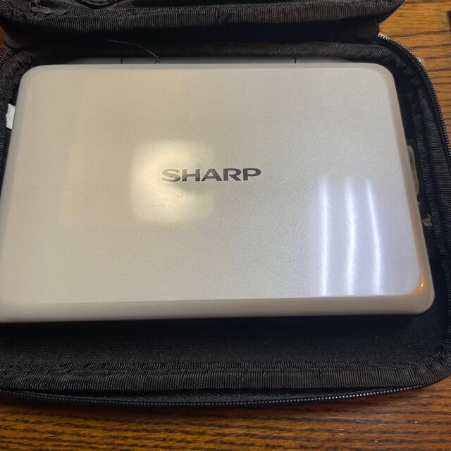 SHARP(シャープ)の《値下げ》SHARP PW-AC910 電子辞書　美品　ソフトケース付き スマホ/家電/カメラのPC/タブレット(電子ブックリーダー)の商品写真