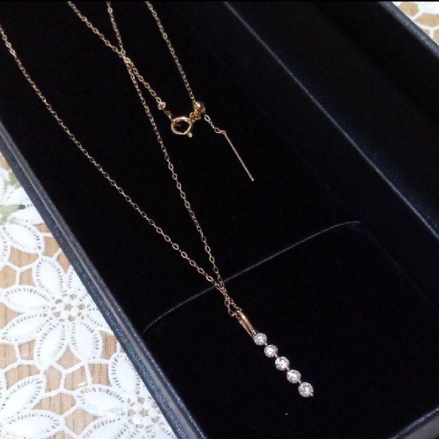 k18PG ブラウンダイヤモンドネックレス0.30ct - www.husnususlu.com