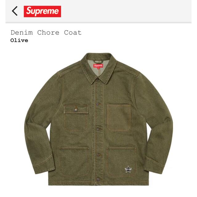 ハイホー様専用supreme Denim Chore Coat 買い保障できる 18760円