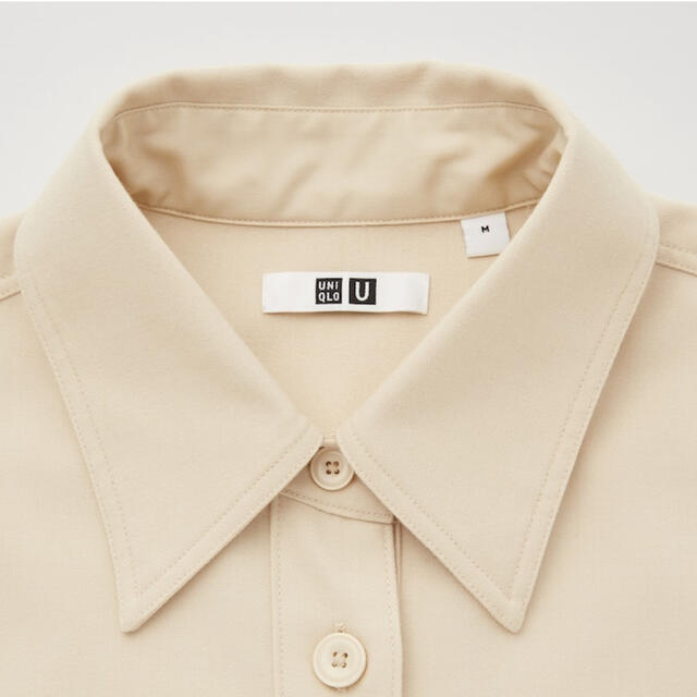 UNIQLO(ユニクロ)のユニクロロングシャツブラウス　M レディースのトップス(シャツ/ブラウス(長袖/七分))の商品写真